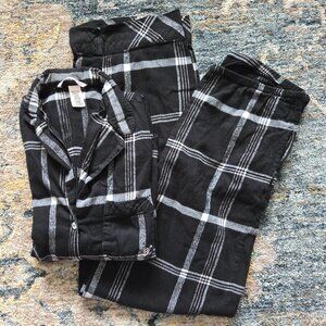 Victoria's Secret Flannel Cotton Pajama Set